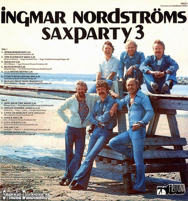 INGMAR NORDSTRMS LP (1976) " Saxparty 3" B