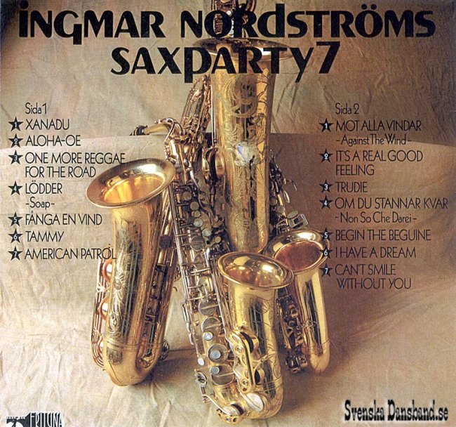 INGMAR NORDSTRMS LP (1980) "Saxparty 7" B