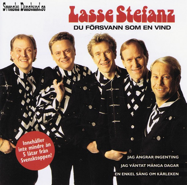 LASSE STEFANZ CD (1996) "Du frsvann som en vind"