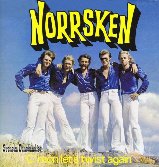 NORRSKEN LP (1976) "C'mon let's twist again" A